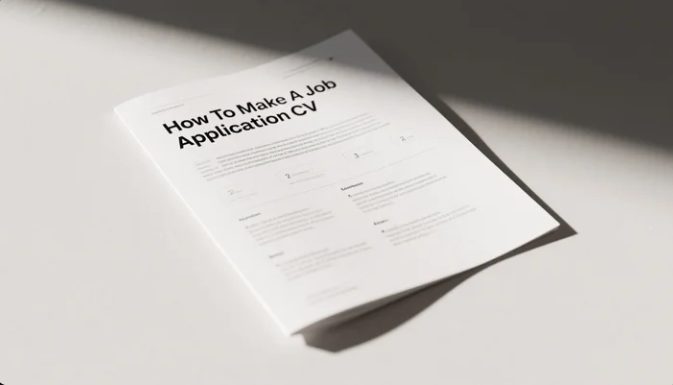 Cara Membuat CV Lamaran Kerja Lulusan SMK