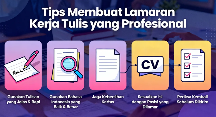 Cara Buat Lamaran Kerja Tertulis